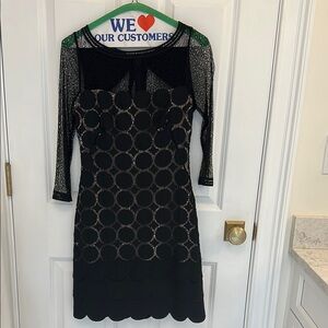 Karen Millen Black Lace Dress